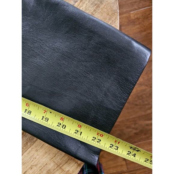 Aritzia Babaton Command Pants Faux Leather Black Vegan Size 00 Straight Leg EUC - Picture 3 of 10